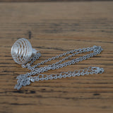 Spiral Crystal Holder with Chain
