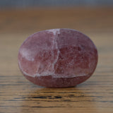 Strawberry Quartz Crystal Palm Stone