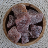 Strawberry Quartz Crystal Raw Rough Chunk