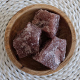 Strawberry Quartz Crystal Raw Rough Chunk