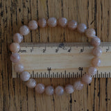 Sunstone Crystal Round Bracelet