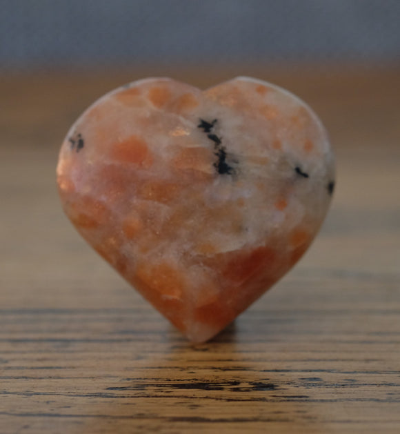 Sunstone Crystal Heart