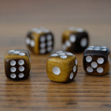 Tigers Eye Crystal Dice