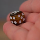 Tigers Eye Crystal Dice