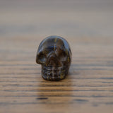 Tigers Eye Crystal Skull