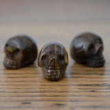 Tigers Eye Crystal Skull