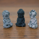 Tree Agate Crystal Mini Buddha