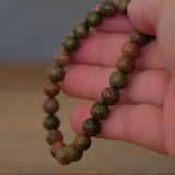 Unakite Crystal Bracelet