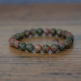 Unakite Crystal Bracelet