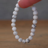 White Howlite Crystal Bracelet