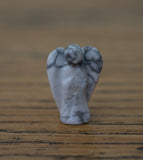 White Howlite Crystal Angel