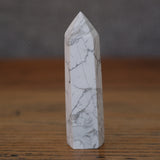White Howlite Crystal Tower