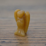 Yellow Jade Crystal Angel