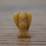 Yellow Jade Crystal Angel