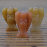 Yellow Jade Crystal Angel