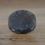 African Bloodstone Crystal Palm Stone
