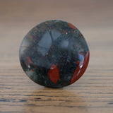 African Bloodstone Crystal Palm Stone