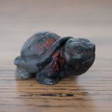 African Bloodstone Crystal Turtle