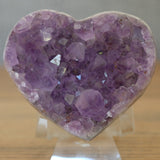 Amethyst Heart Crystal Cluster