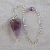 Amethyst Crystal Pendulum