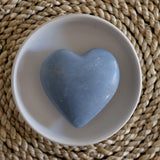 Angelite Crystal Heart