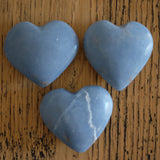 Angelite Crystal Heart