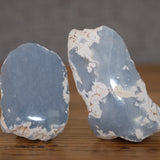 Angelite Crystal Seer Stone