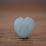 Aquamarine Crystal Heart