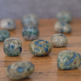 Azurite in Granite Crystal Tumbled Stones