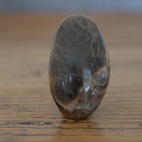 Black Moonstone Crystal Palm Stone