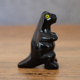 Black Obsidian Crystal Dinosaur