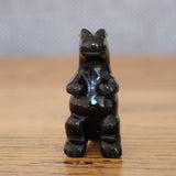 Black Obsidian Crystal Dinosaur