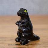 Black Obsidian Crystal Dinosaur