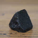 Black Tourmaline Semi Polished Raw Chunk