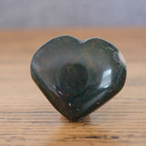 Bloodstone Crystal Heart