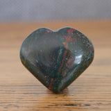 Bloodstone Crystal Heart
