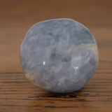 Blue Calcite Crystal Palm Stone