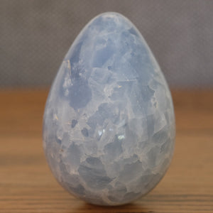 Blue Celestite Crystal Egg