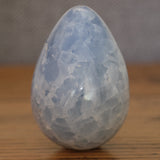 Blue Celestite Crystal Egg