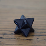 Blue Goldstone Crystal Merkaba Star
