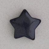 Blue Goldstone Crystal Star