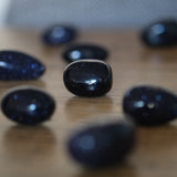 Blue Goldstone Crystal Tumbled Stones