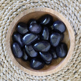 Blue Goldstone Crystal Tumbled Stones