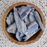 Blue Kyanite Crystal Slices Raw