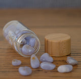 Blue Lace Agate Crystal Chips