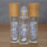 Blue Lace Agate Crystal Roller Ball