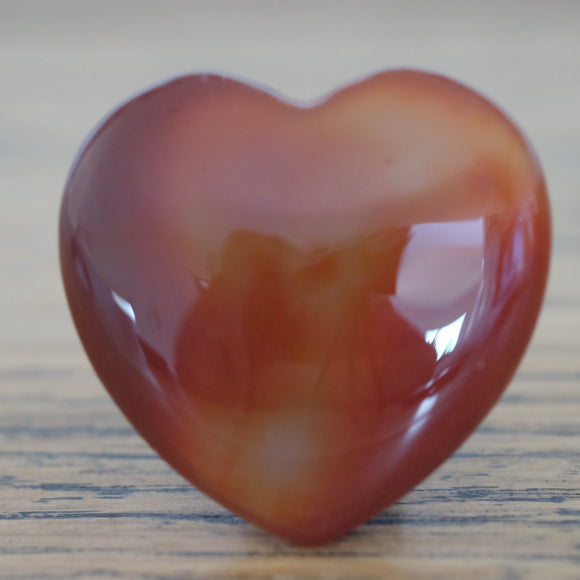Carnelian Crystal Heart