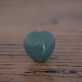 Chakra Crystal Heart Set Green Aventurine