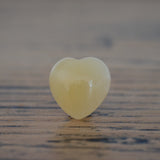 Chakra Crystal Heart Set Orange Calcite