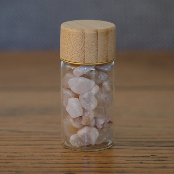 Blossom Agate Crystal Chips